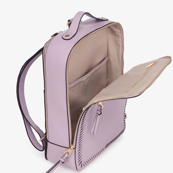 Calpak Kaya 15 inch Laptop Backpack in Lavender main image 10
